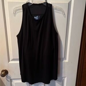 Black Sleeveless Tank Top by Shebird